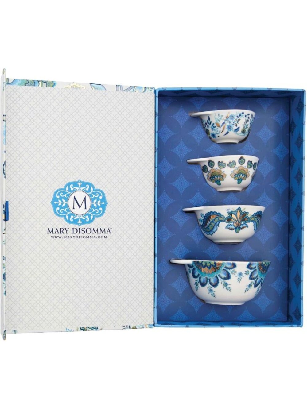 Set of 4 Stylish Ceramic Measuring Cups - Perfect for Baking & Cooking